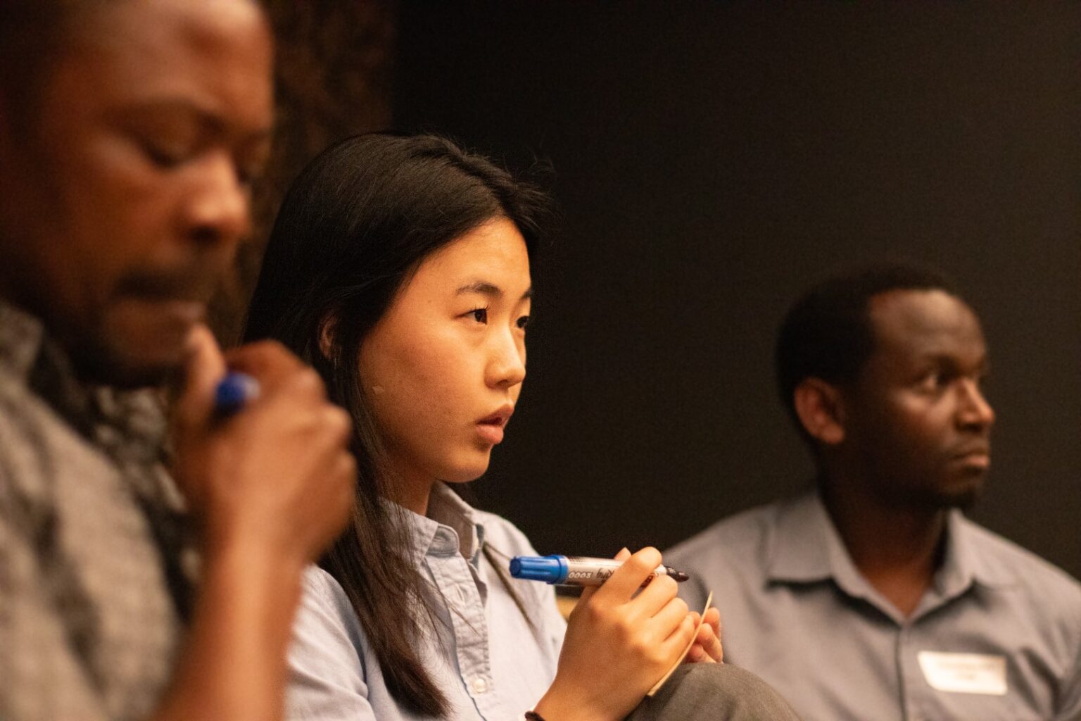International talent in conversation during an IHEF roundtable